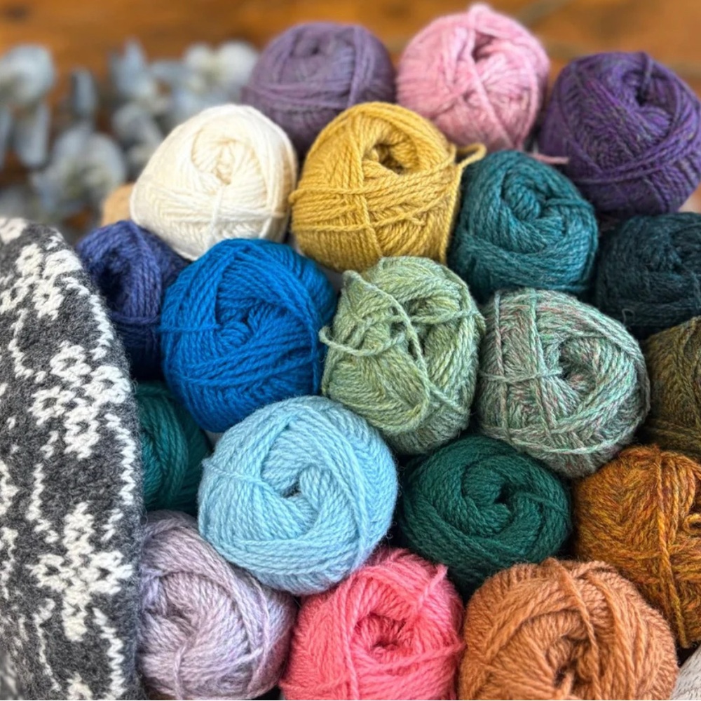 Colorful Yarn Bundle